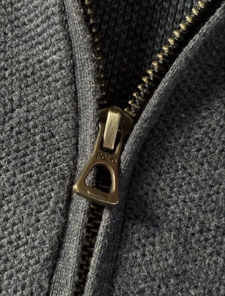  Polo ポロ ラルフローレン 新モデル ピマコットン ダークブルー ニットジップアップ 長袖 ニット セーター