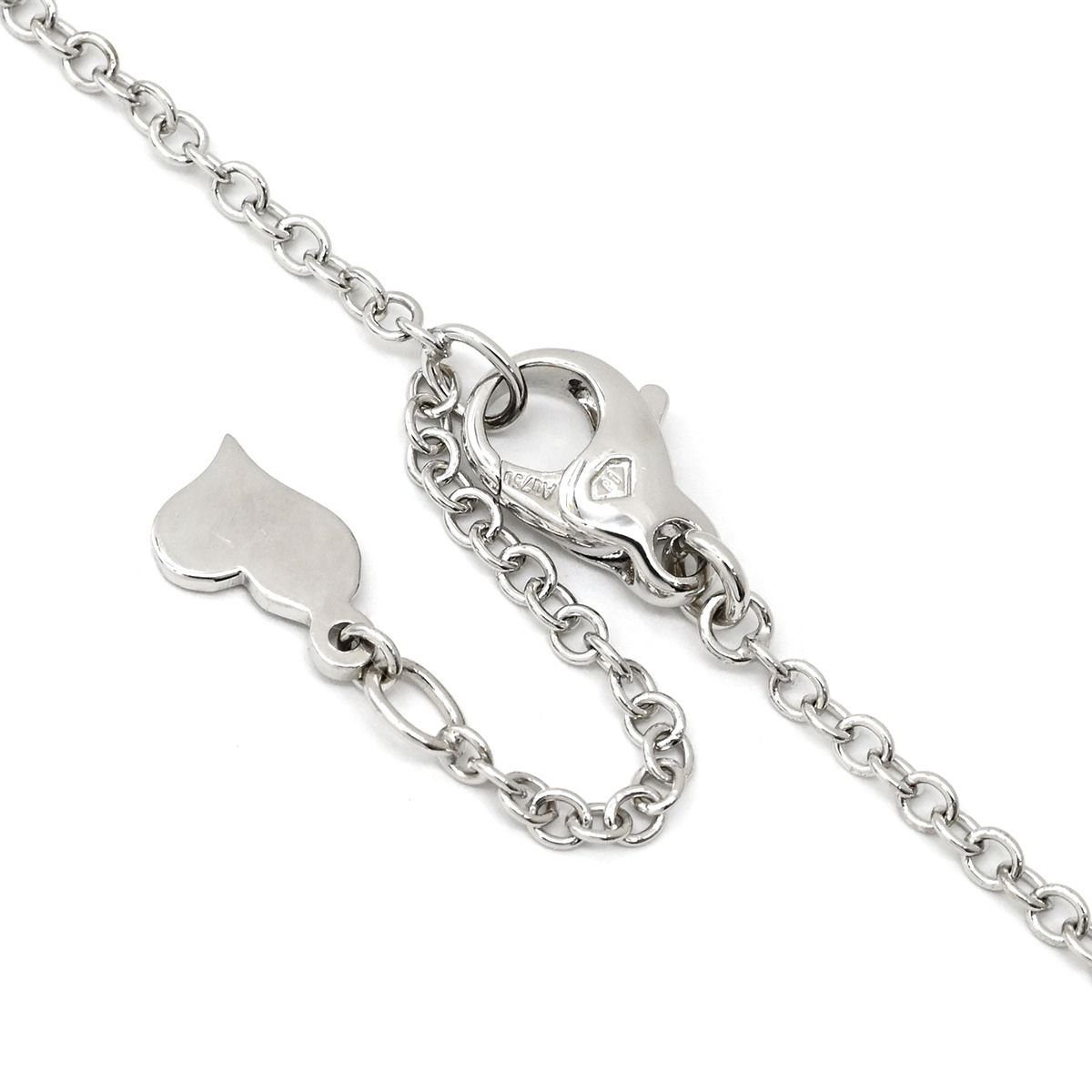 ピアジェ ダイヤハートネックレス ホワイトゴールド PIAGET ピアジェ ライムライト ハート ダイヤ ネックレス ホワイト