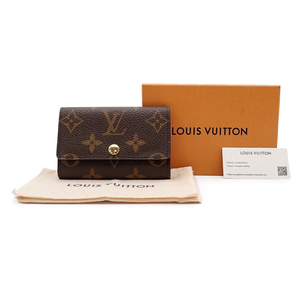 ルイヴィトン アンプラント ミュルティクレ キーケース 正規紙袋無料】ルイヴィトン キーケース モノグラム アンプラント