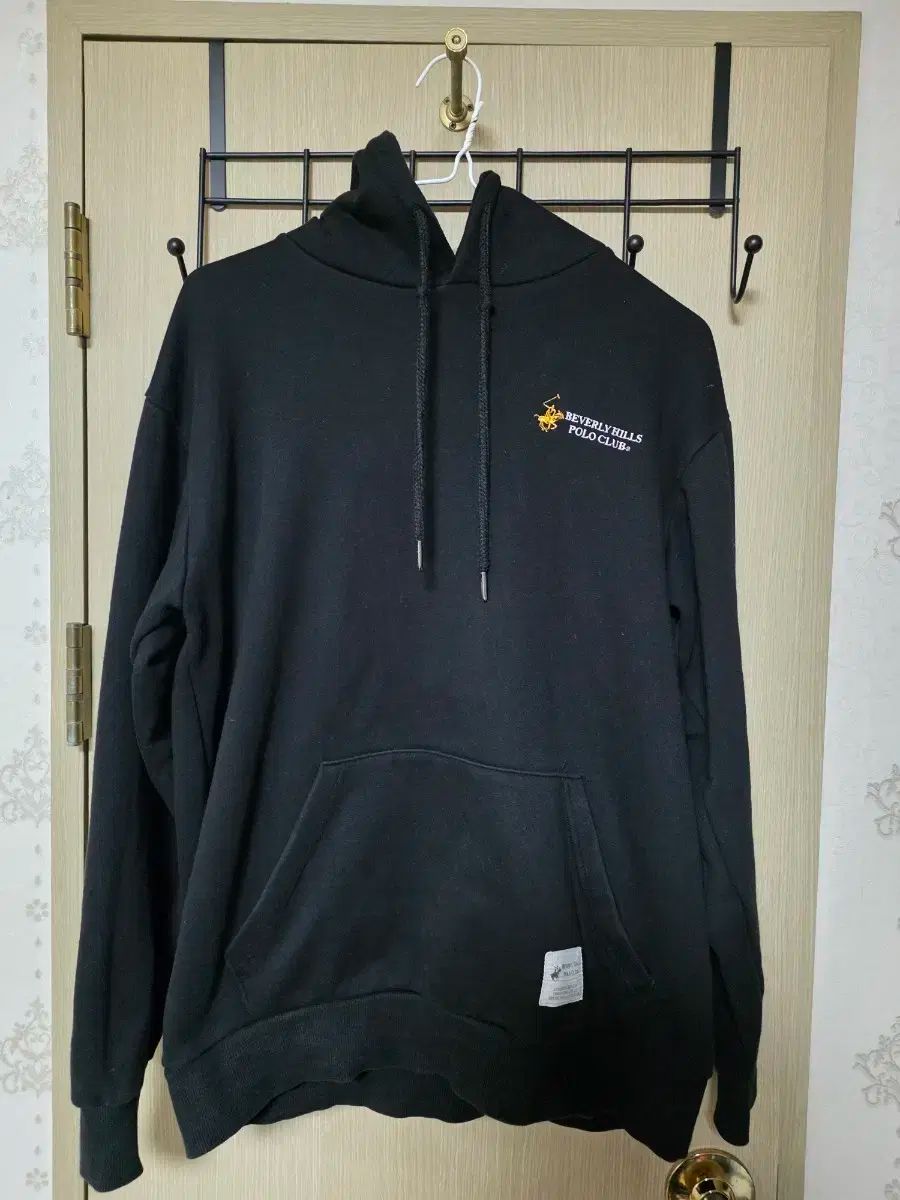 ベバリーヒルズ ポロクラブ 刺繍ロゴ 起毛 フーディー (105/XL)