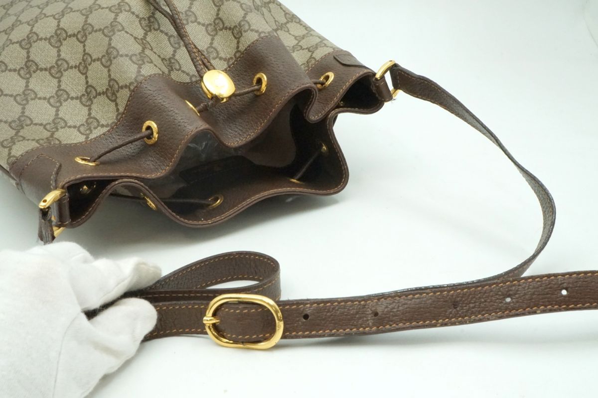 巾着 ショルダーバッグ