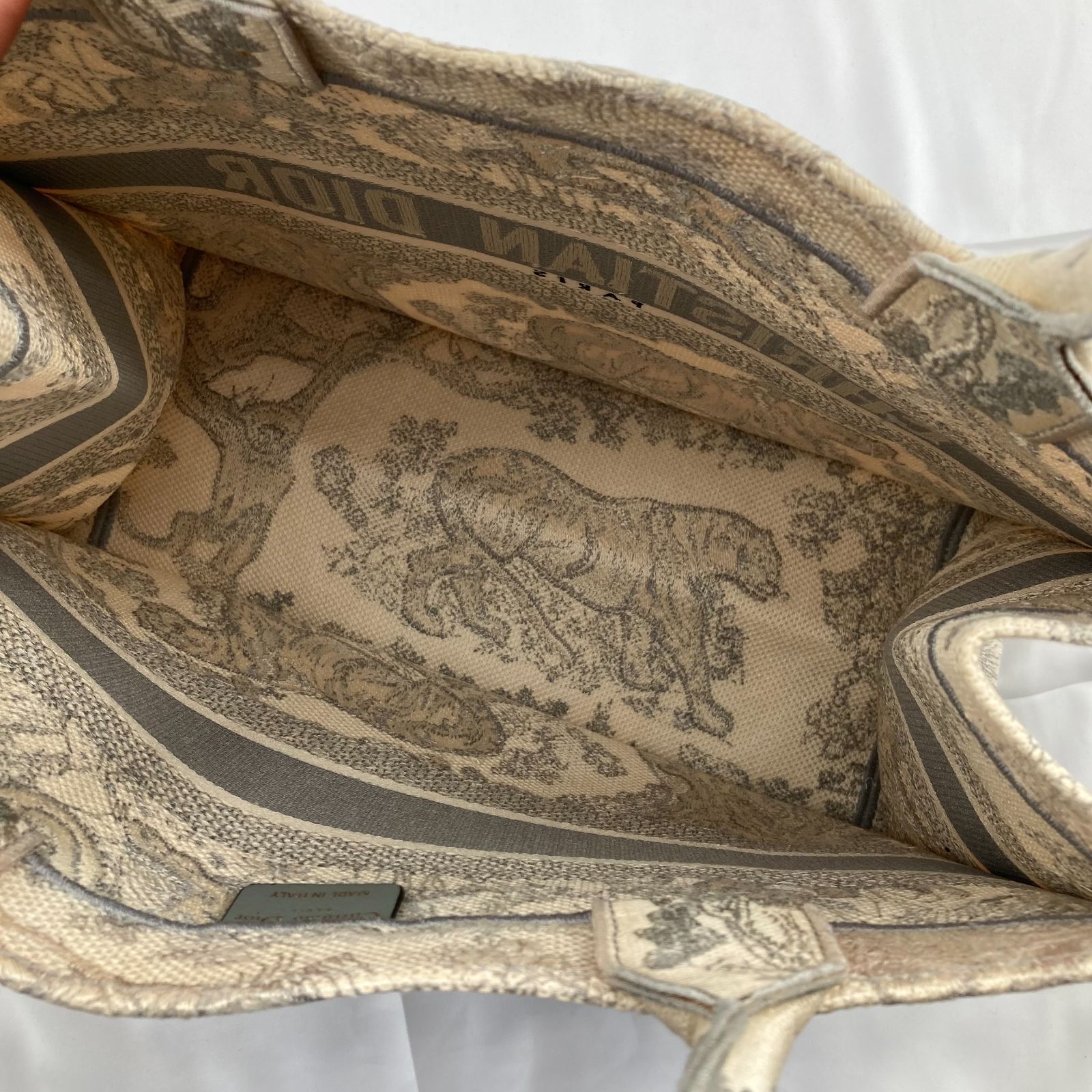 Christian Dior(クリスチャン・ディオール）ブックトート トワル ドゥ