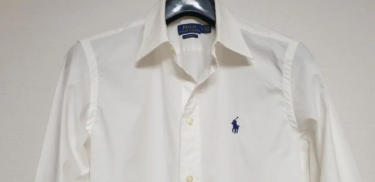 ポロラルフローレン クラシックフィット シャツ 白