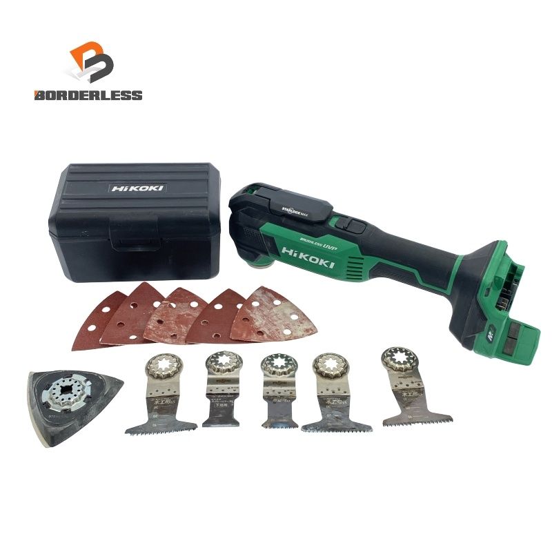 比較的 HiKOKI ハイコーキ 36V コードレスマルチツール CV36DMA サンドペーパー カットソー 研削 充電式 バッテリー式118511