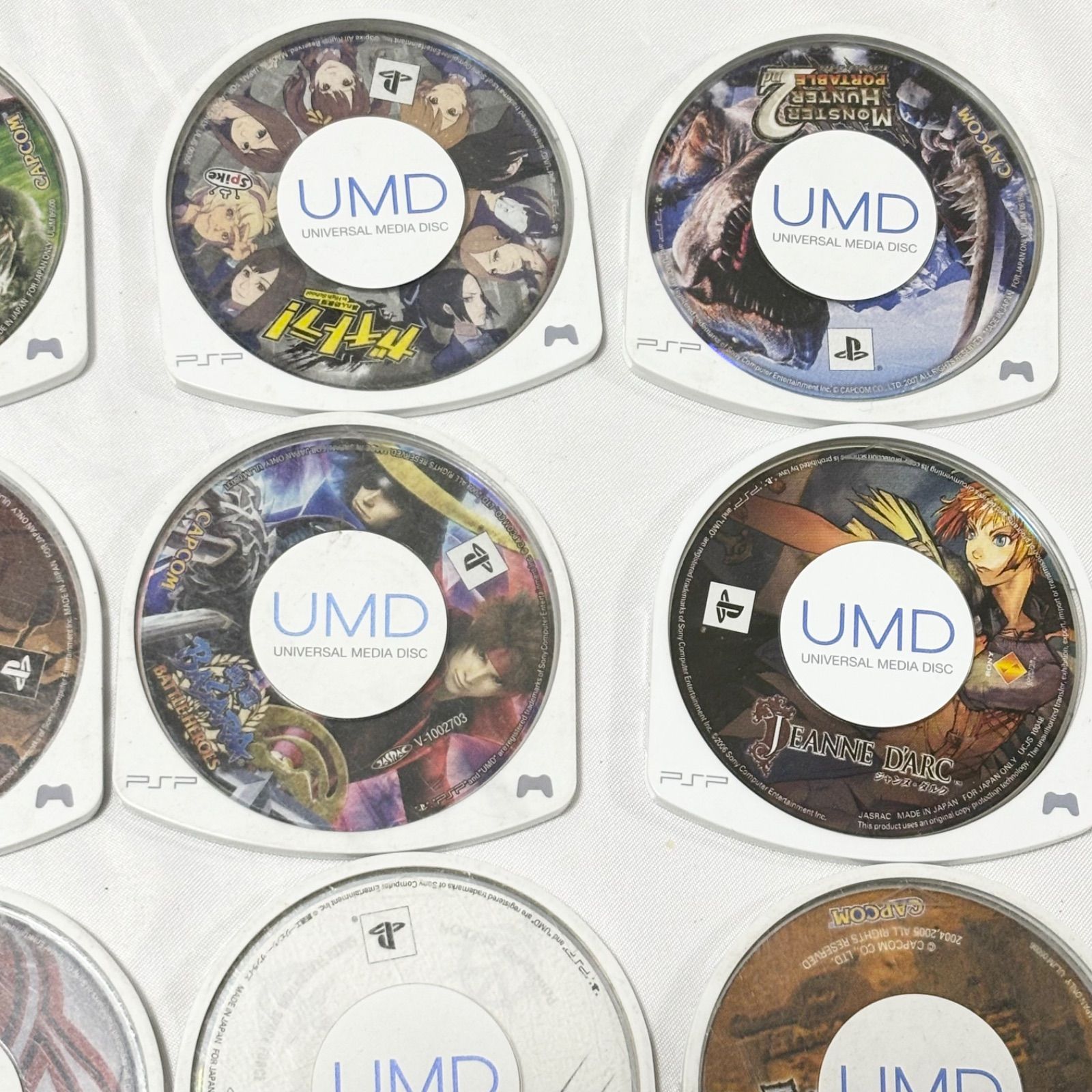 送料無料】PSP/ゲームソフト/15枚セット/まとめ売り/中古品/動作未確認