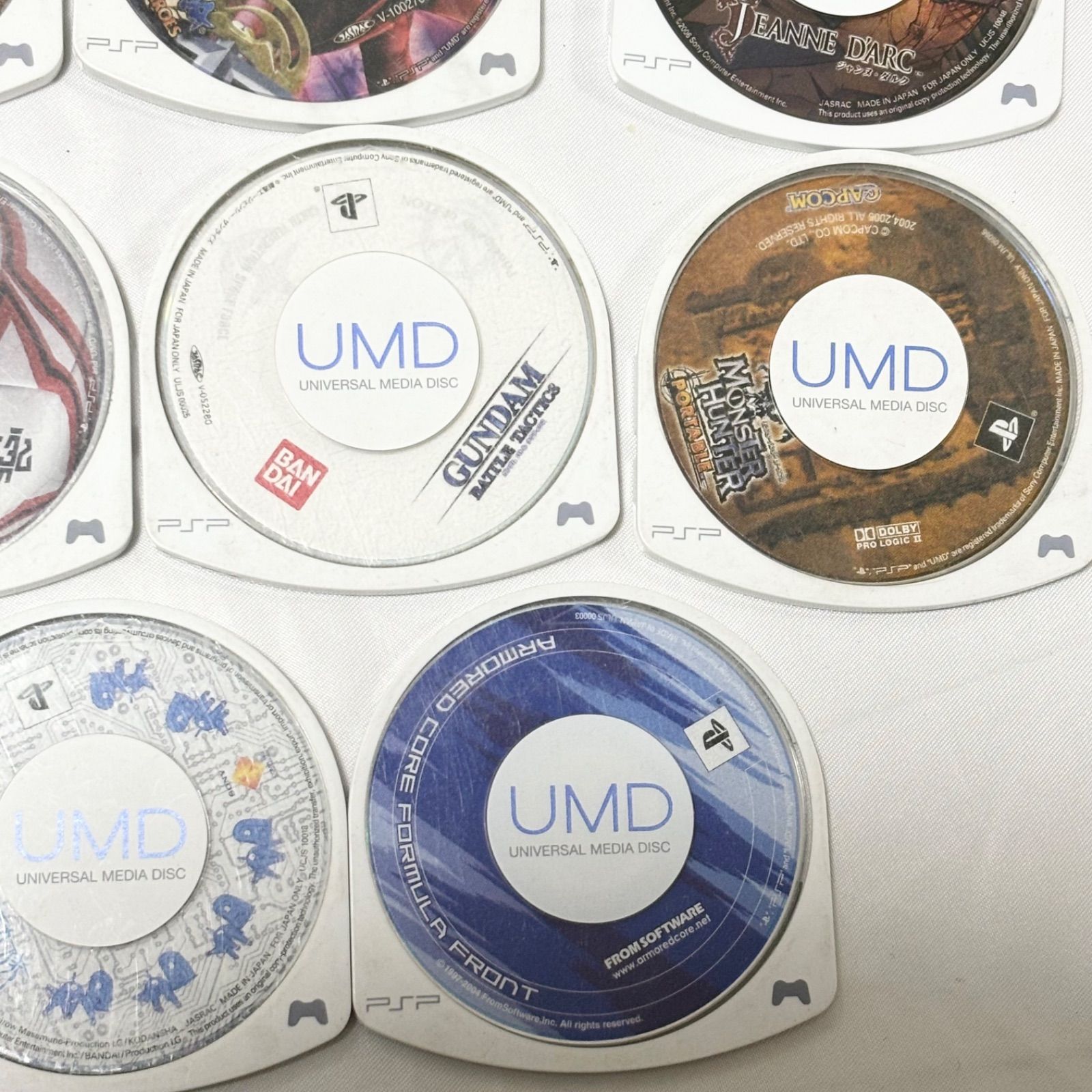 送料無料】PSP/ゲームソフト/15枚セット/まとめ売り/中古品/動作未確認