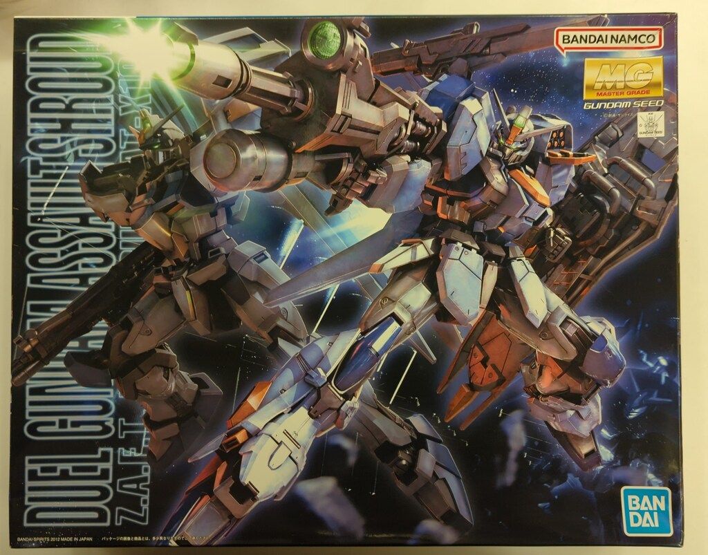 BANDAI SPIRITS MG 1/100 バンダイナムコ版 デュエルガンダム アサルトシュラウド