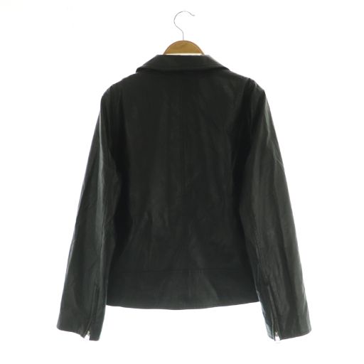 アンタイトル UNTITLED フェイクレザージャケット ジップアップ 2