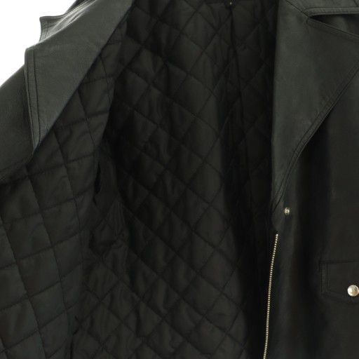 アンタイトル UNTITLED フェイクレザージャケット ジップアップ 2