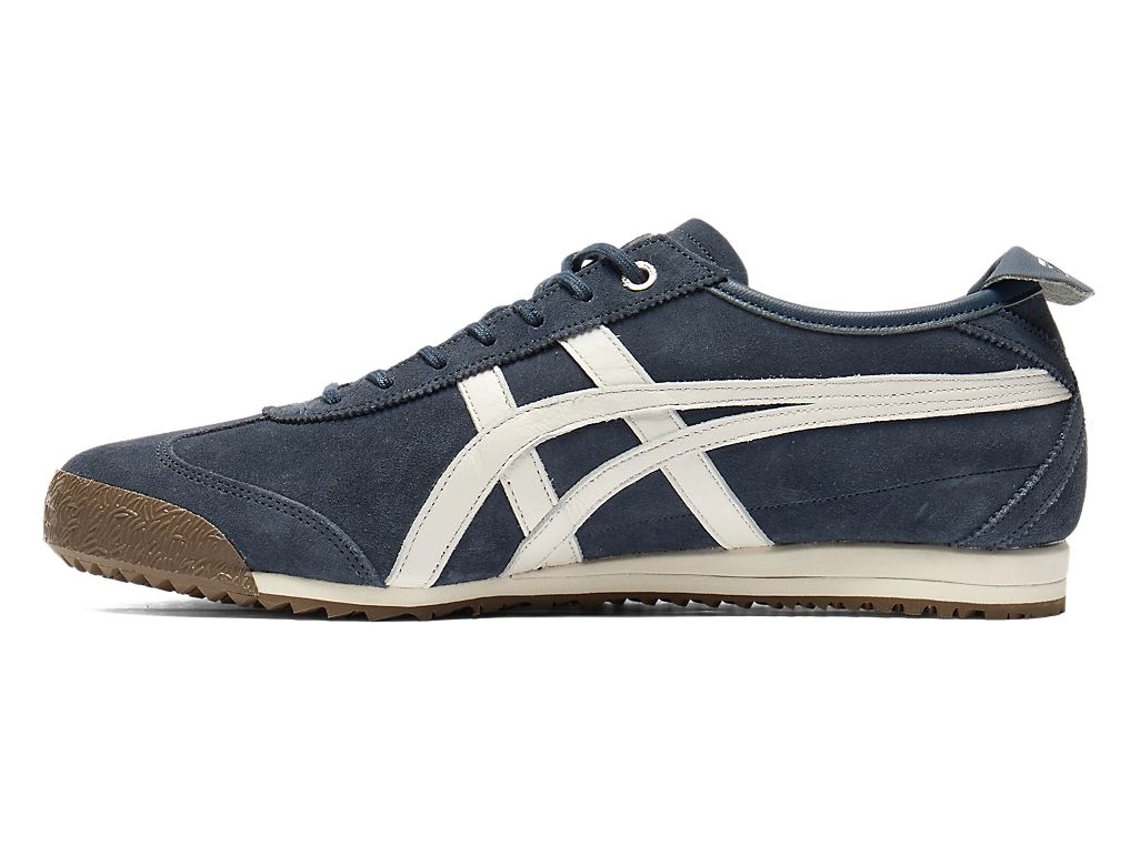 Onitsuka Tiger MEXICO 66 SD ブルー×ホワイト ユニセックス スニーカー き