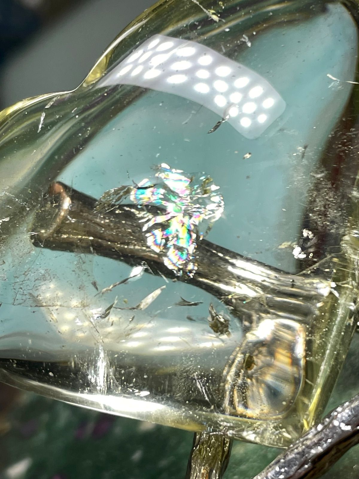 シトリン【黄水晶】ハート型◇パーム◇握り石◇天然石◇パワーストーン