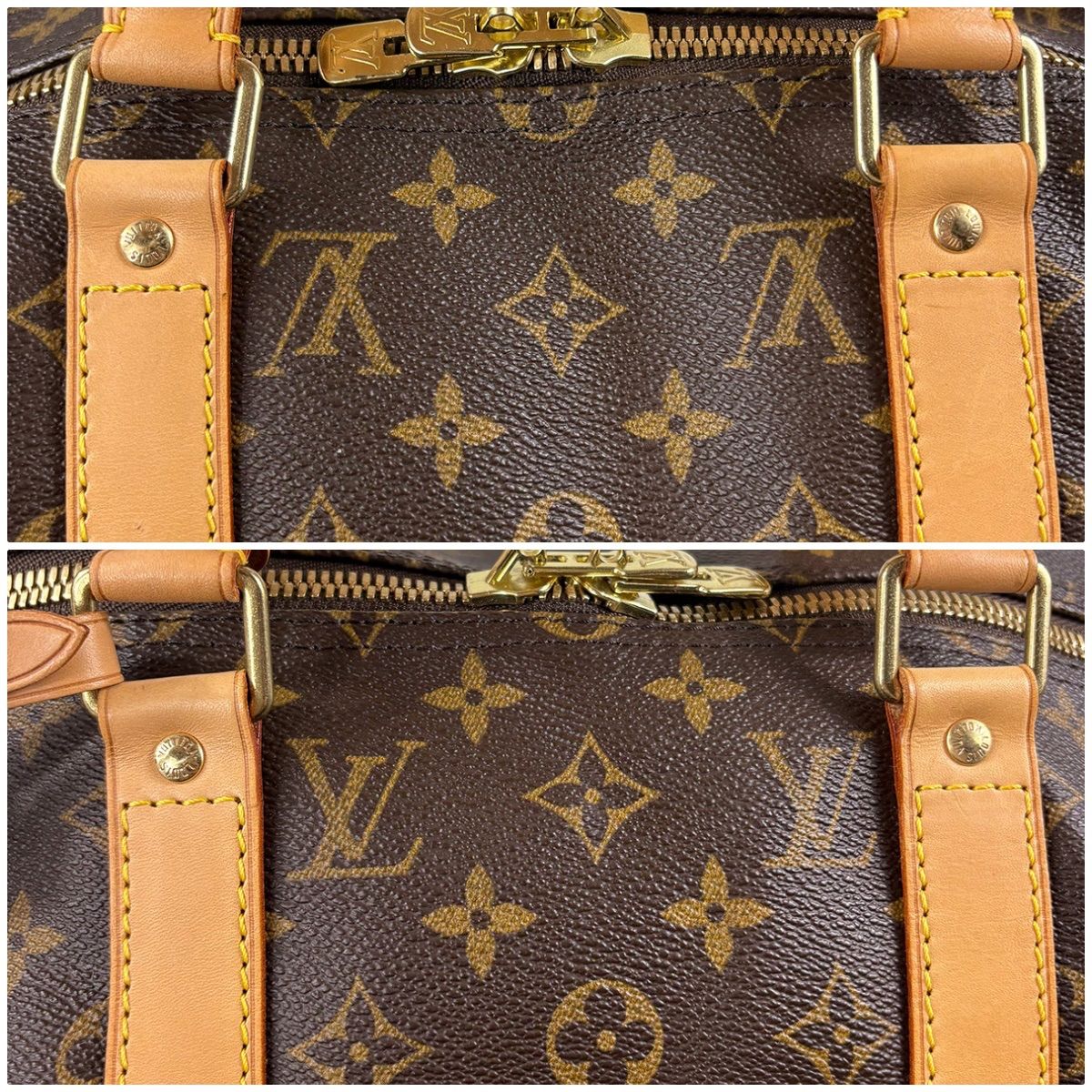 【中古品】 ルイ ヴィトン キーポルバンドリエール50 モノグラム M41416 楽天市場】LOUIS VUITTON ルイヴィトン モノグラム キーポルバンド