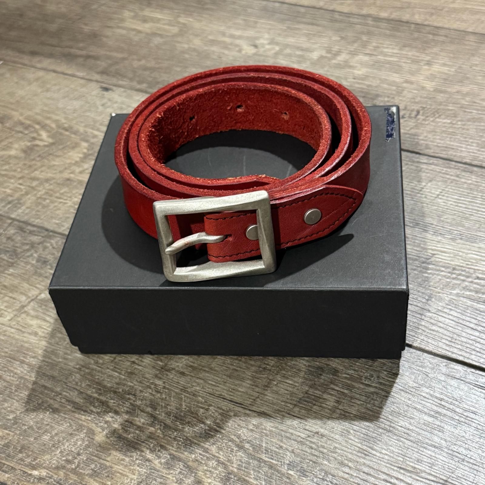 参考上代18700円 ISAMUKATAYAMA BACKLASH ダブルショルダー製品染め 30