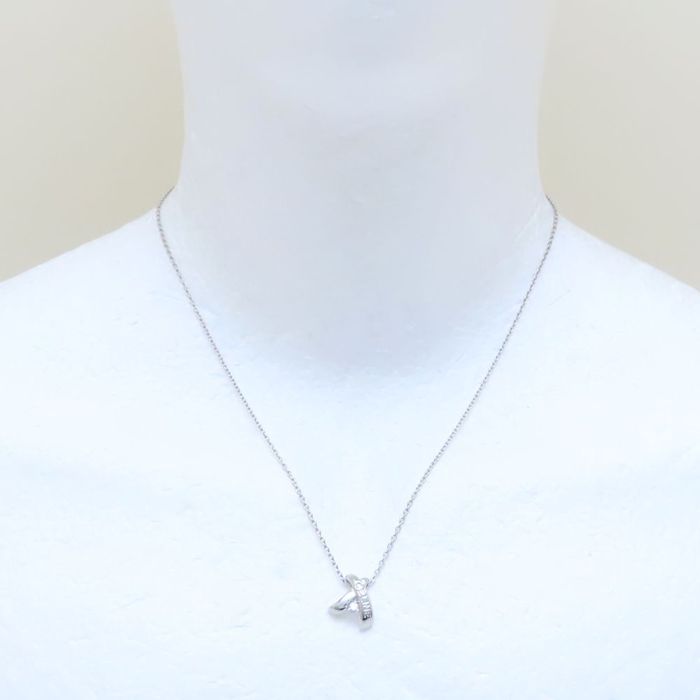 CELINE セリーヌ ダイヤモンド ネックレス ダイヤモンド0.04ct Pt900