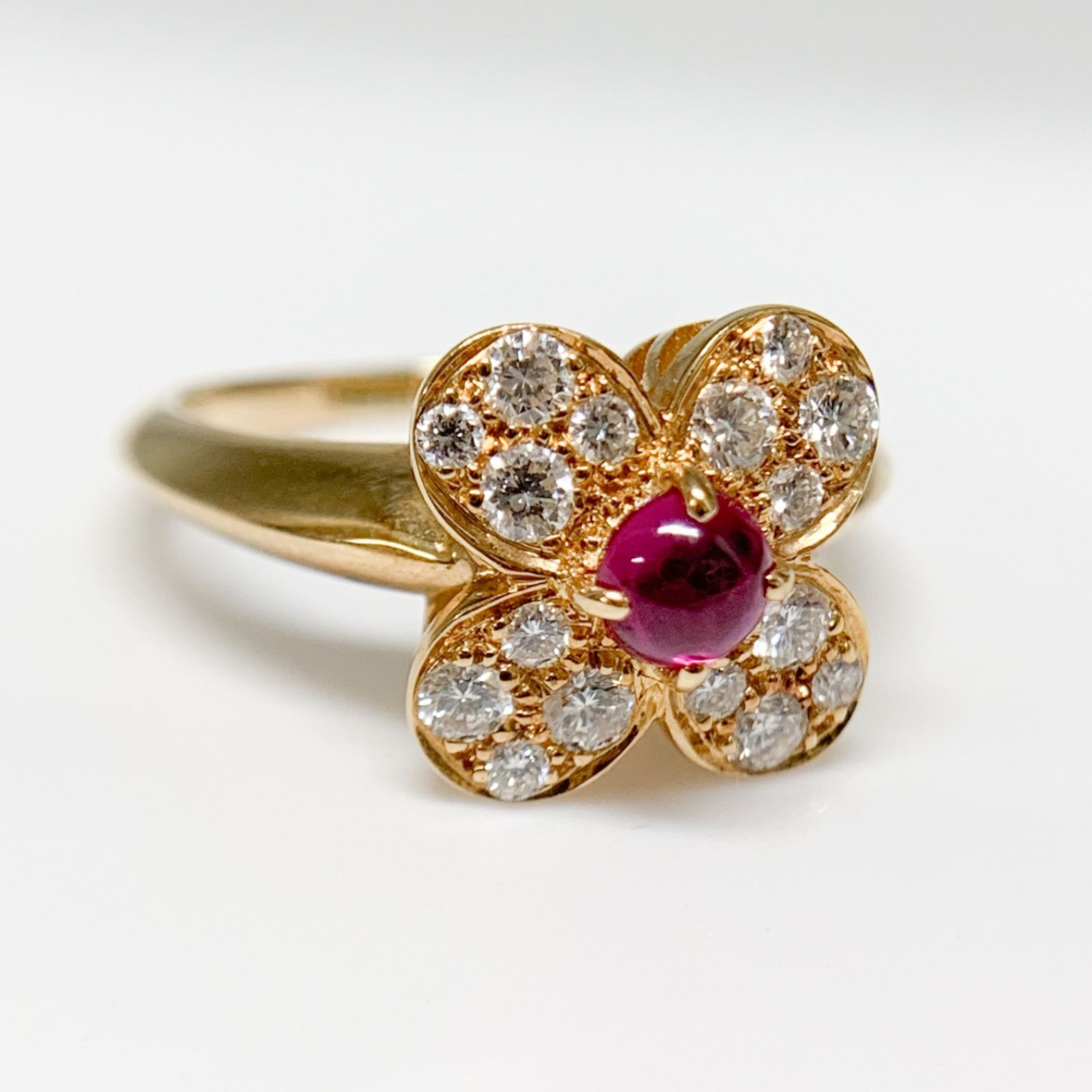 中古】Van Cleef & Arpels ヴァンクリーフ＆アーペル トレフル