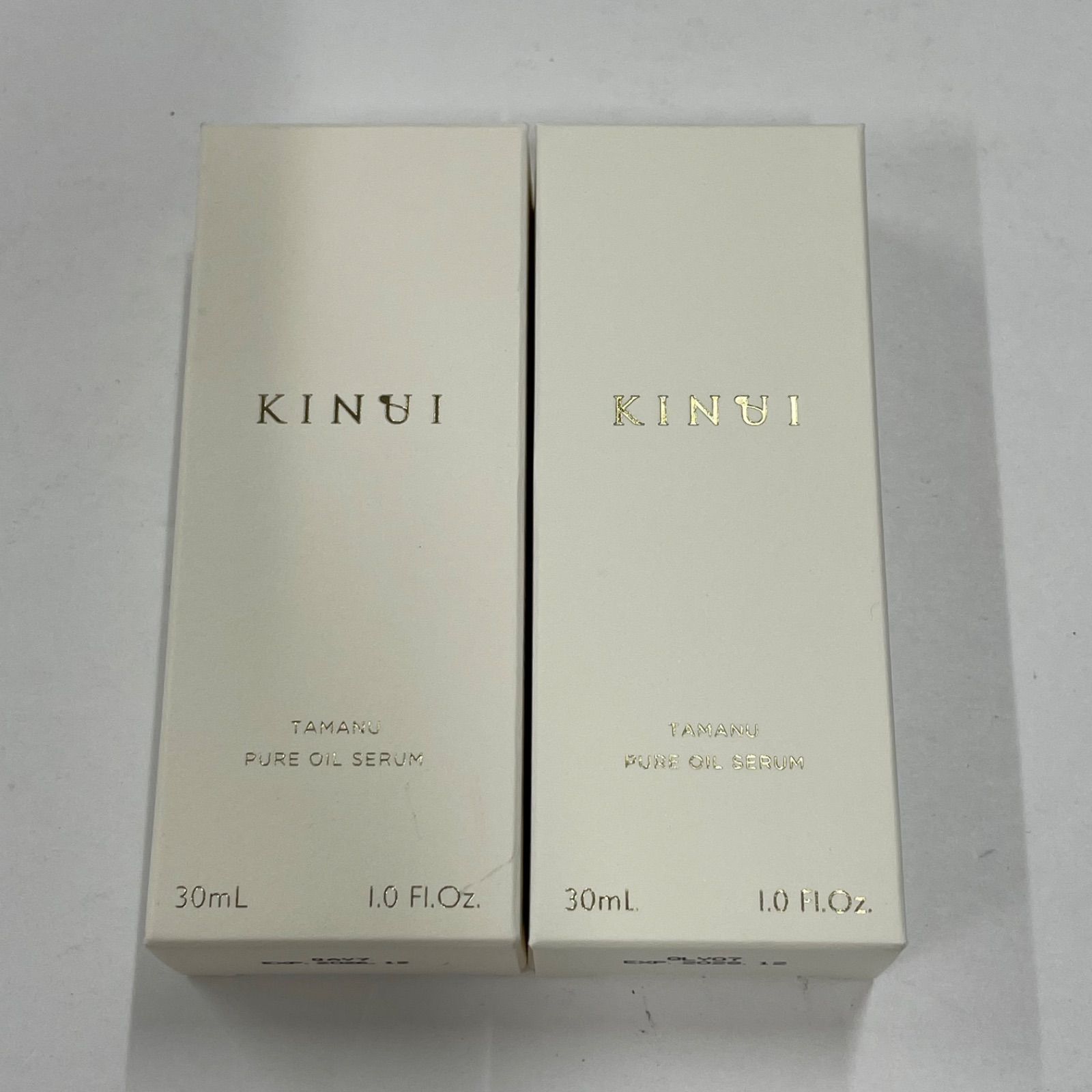 M2500 K KINUI キヌユイ TAMANU ピュアオイルセラム＜美容液＞30ml　計2点セット 使用期限：202612