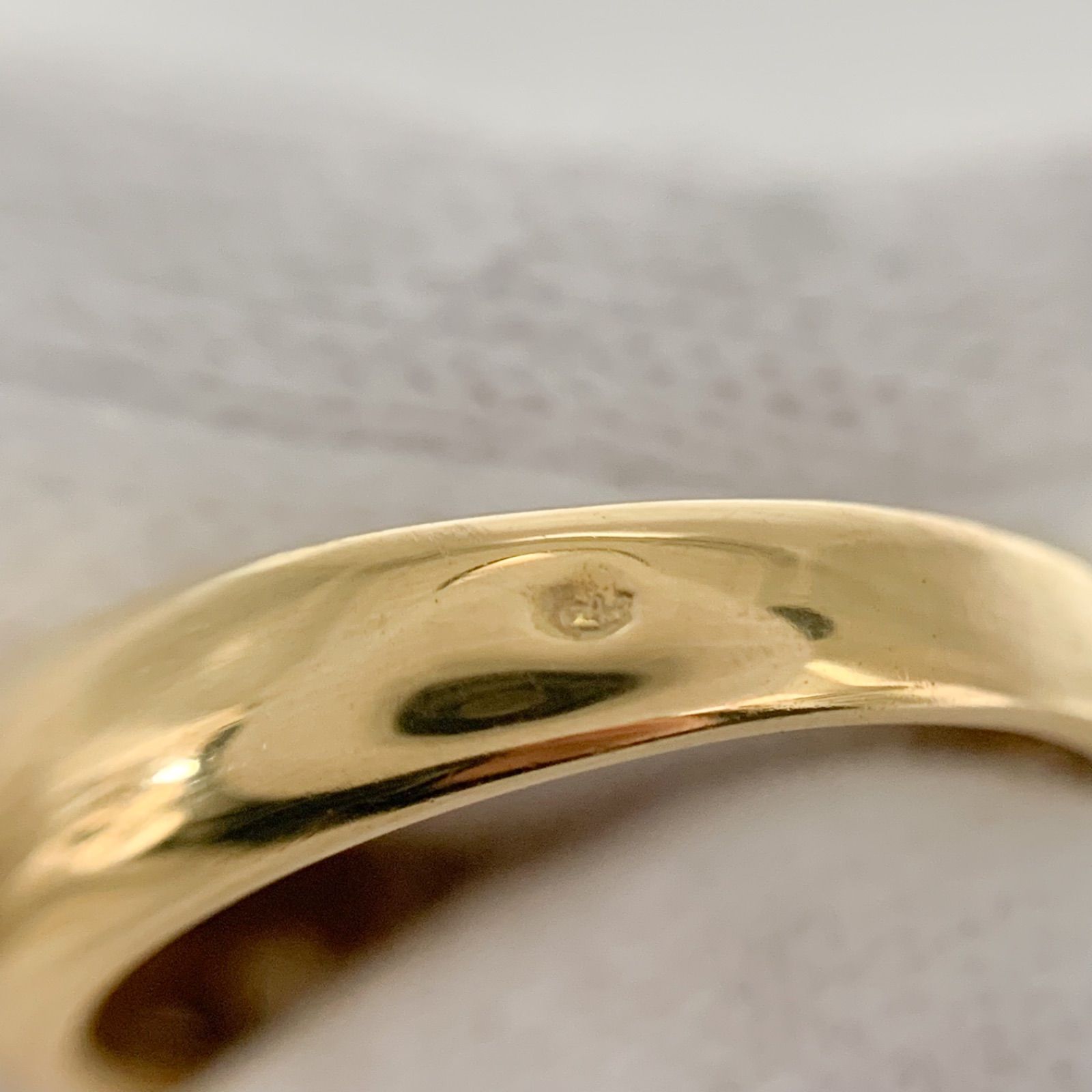 CHAUMET ショーメ アノーリング ダイヤモンド　K18YG 7号 CHAUMET ショーメ アノーリング ダイヤモンド K18YG 7号 - メルカリ