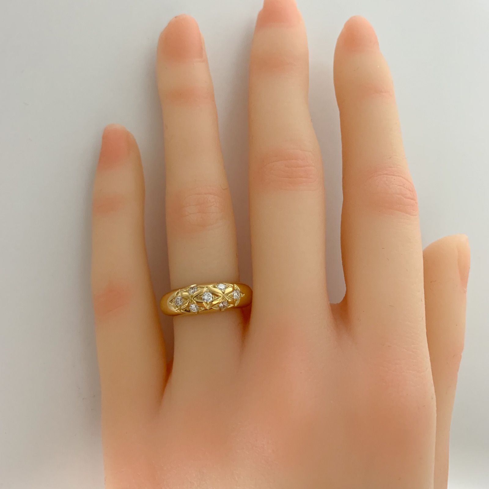 CHAUMET ショーメ アノーリング ダイヤモンド　K18YG 7号 CHAUMET ショーメ アノーリング ダイヤモンド K18YG 7号 - メルカリ