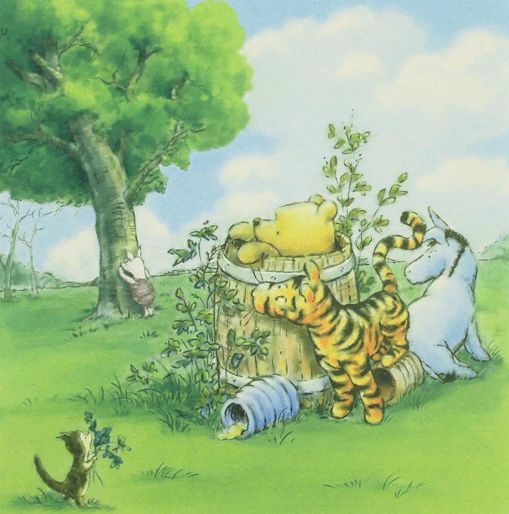 真作】【WISH】ウォルト・ディズニー Walt Disney「HIDE-N-SEEK