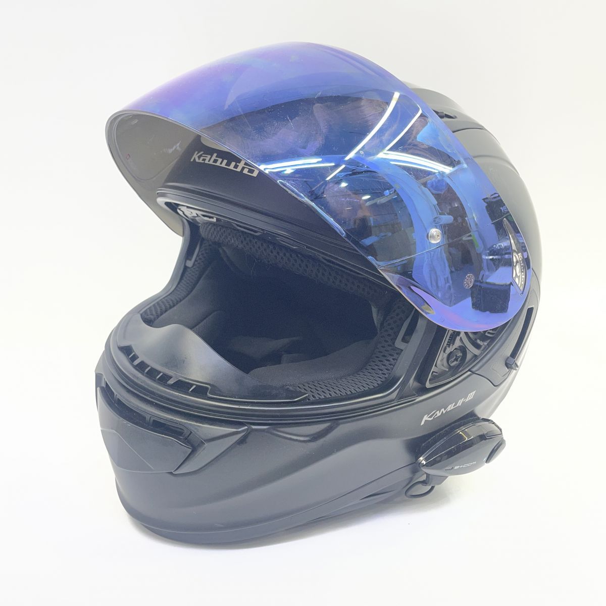 kabuto カブト KAMUI 3 バイクヘルメット フラットブラック Lサイズ 59～60 cm