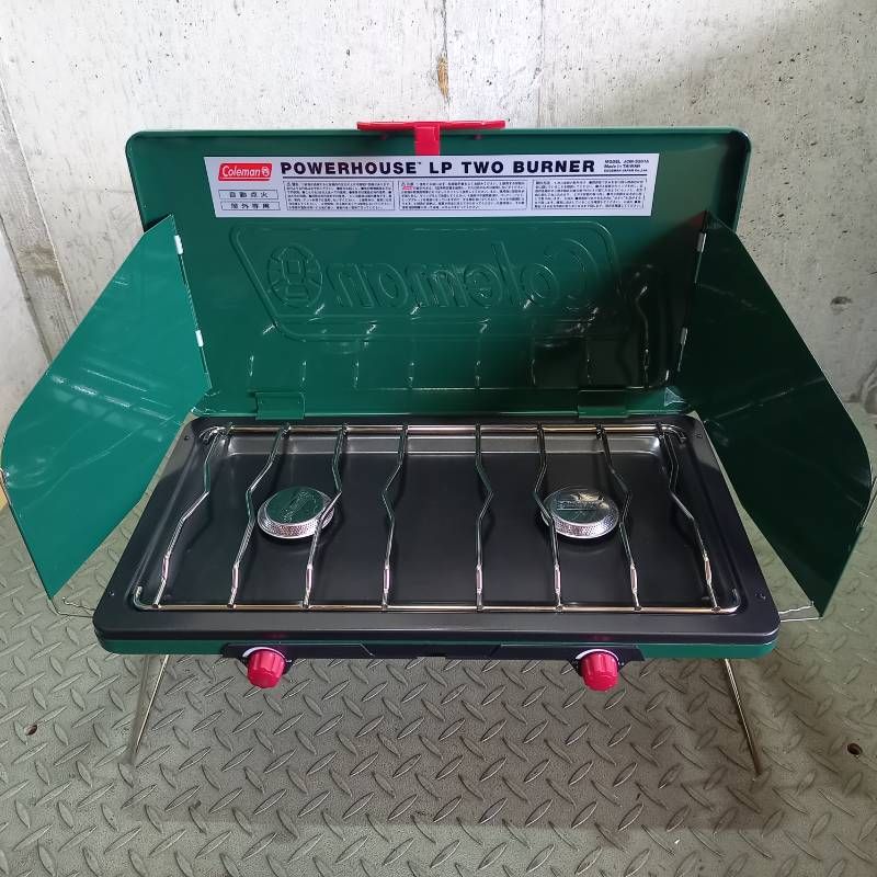 廃盤Coleman コールマンツーバーナー 424 dual fuel Unleaded