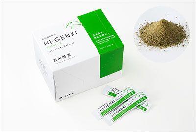 新品・未開封品】【4個】HI-GENKI ハイゲンキスピルリナ 玄米酵素 3.5g×90