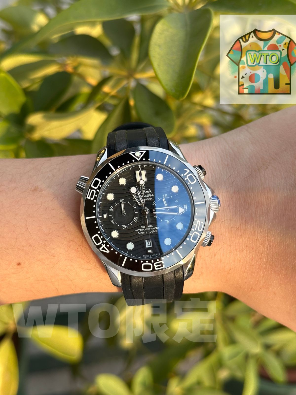 今日特価】Omega オメガシーマスター 300 VK63 クォーツクロノグラフ