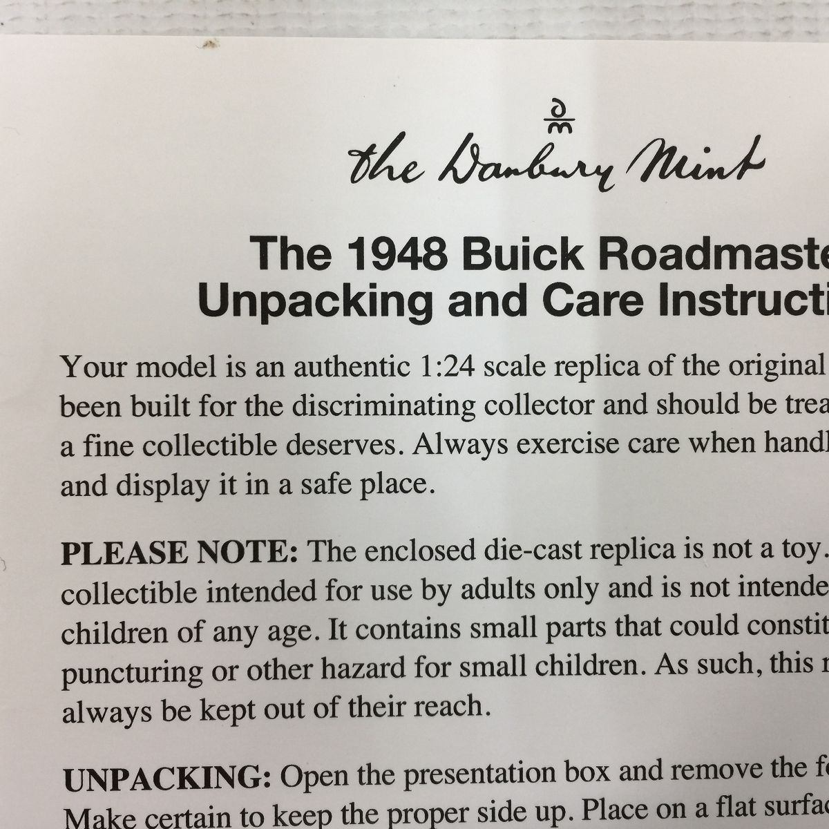 ダンバリーミント 1