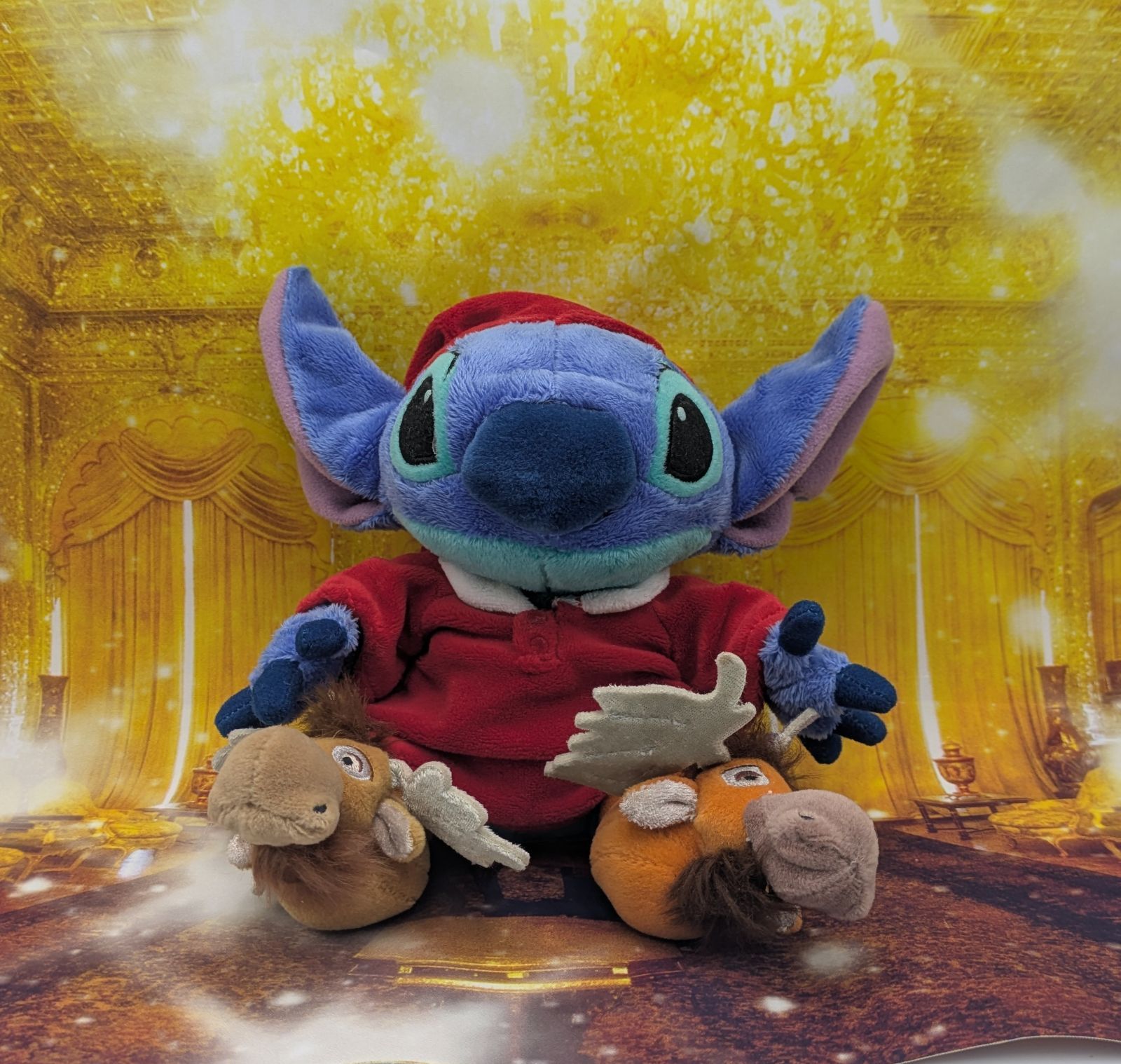 ディズニー スティッチ ぬいぐるみ クリスマスモーニング ブラザーベア