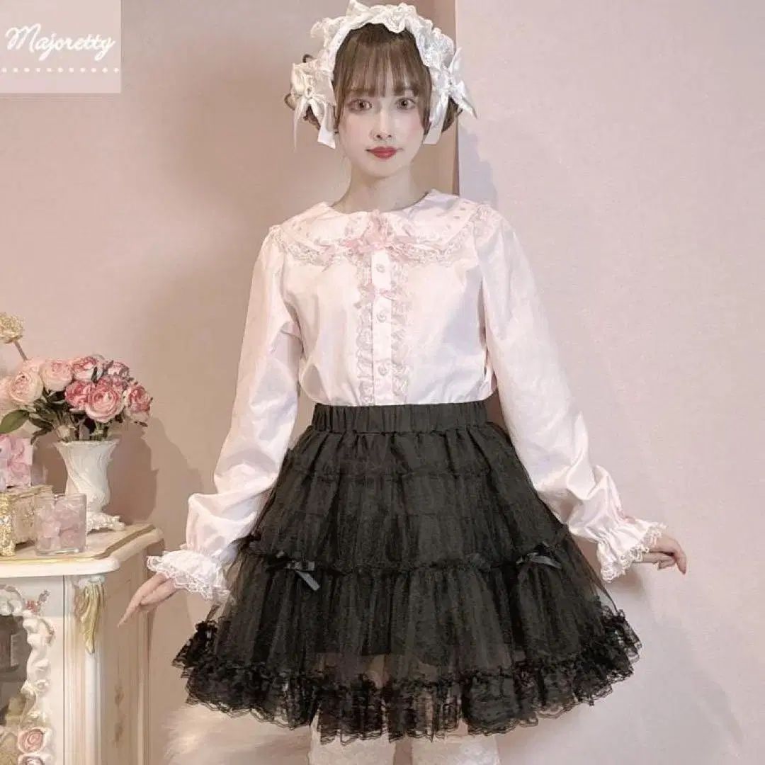 激安 set ロリータ majoretty マジョレッティ ブラウス1-パニエ2 新作入荷中。