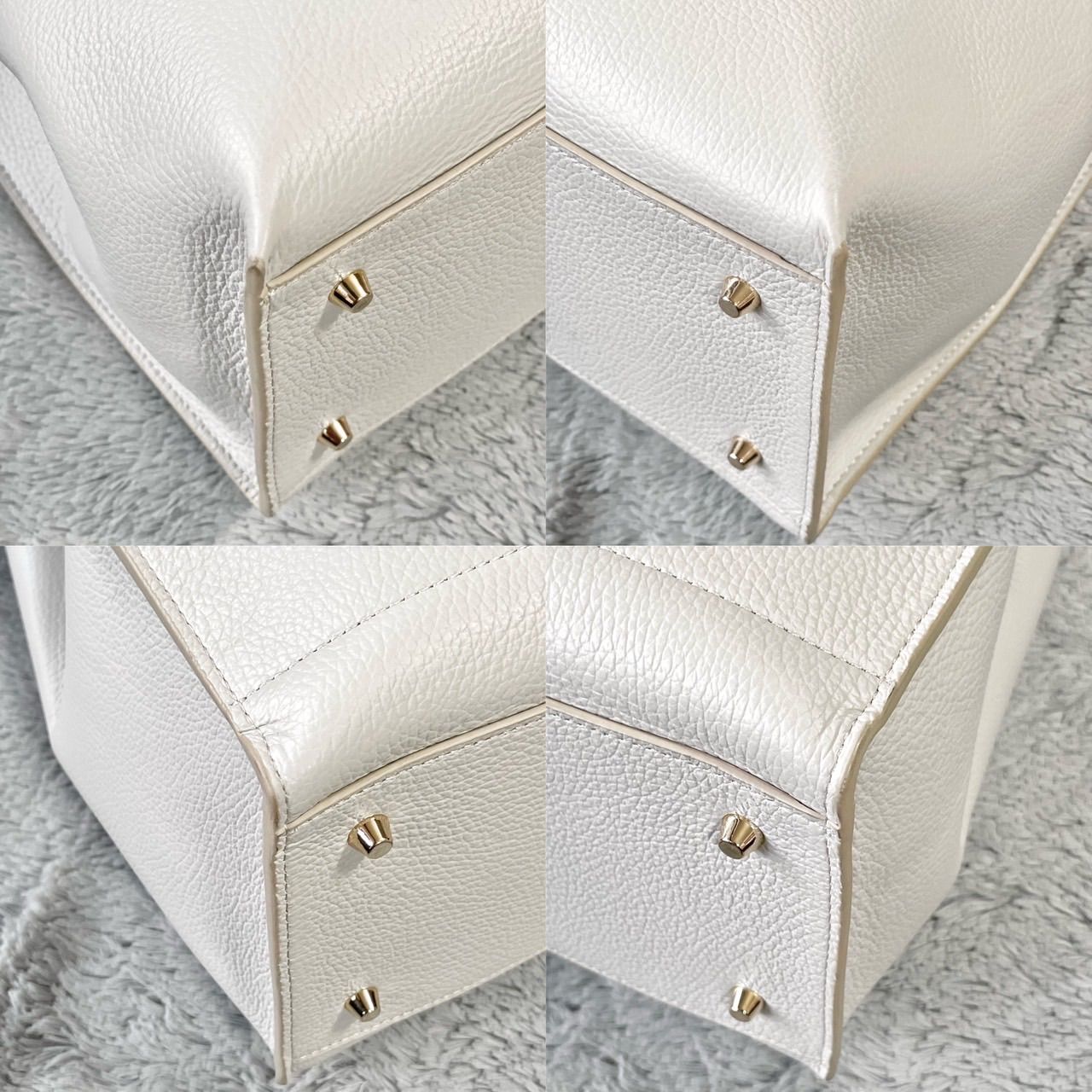 未使用級✨FURLA フルラ ソフィアL トートバッグ シュリンクレザー