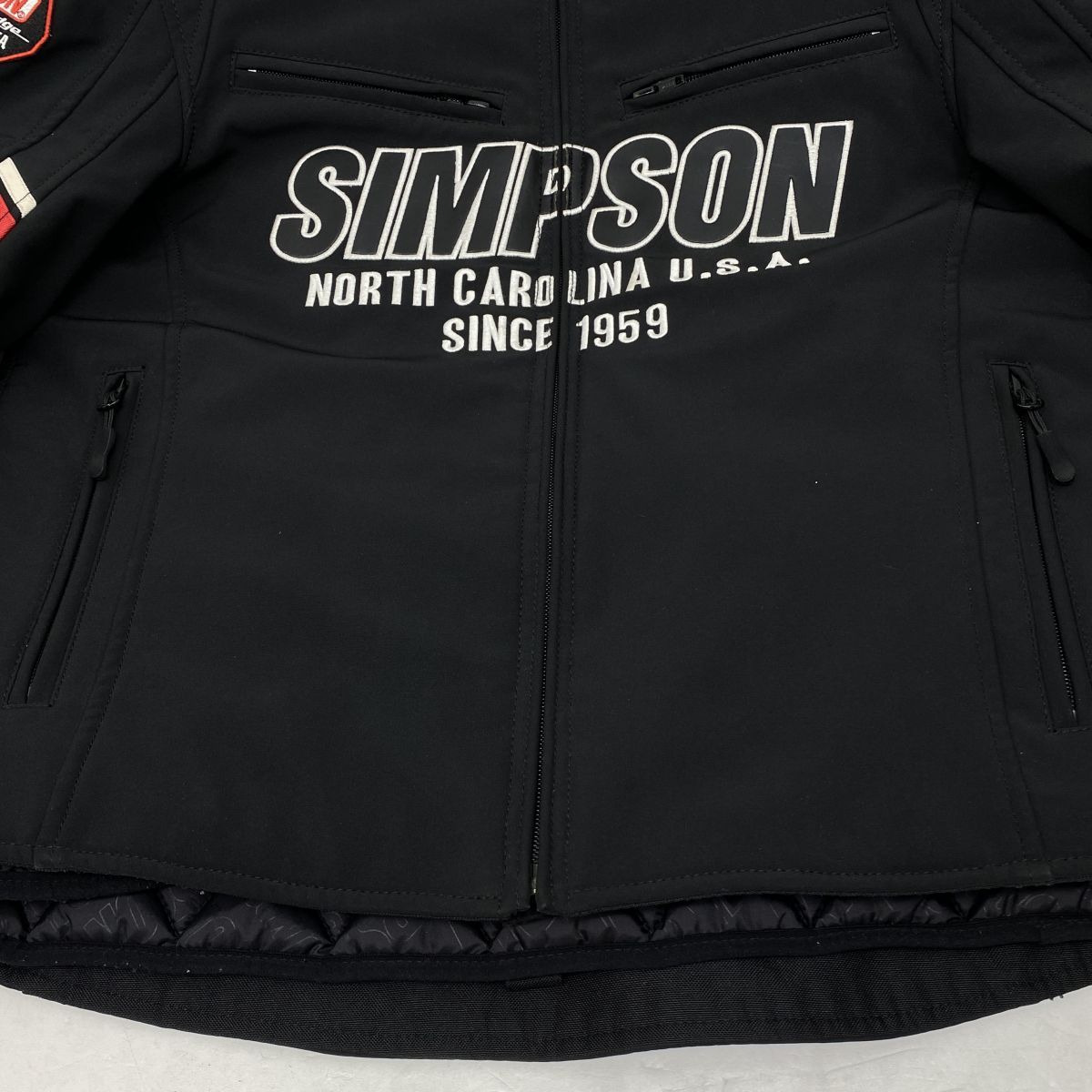 SIMPSON シンプソン ソフトシェルジャケット バイクウェア SJ-8136 L