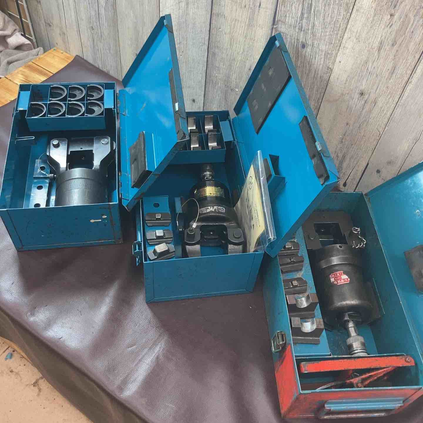 品 泉精器 イズミ IZUMI 端子圧着油圧式工具 12号S 油圧ヘッド分離式工具 12号A 12号K-1 ヘッド部のみ3点