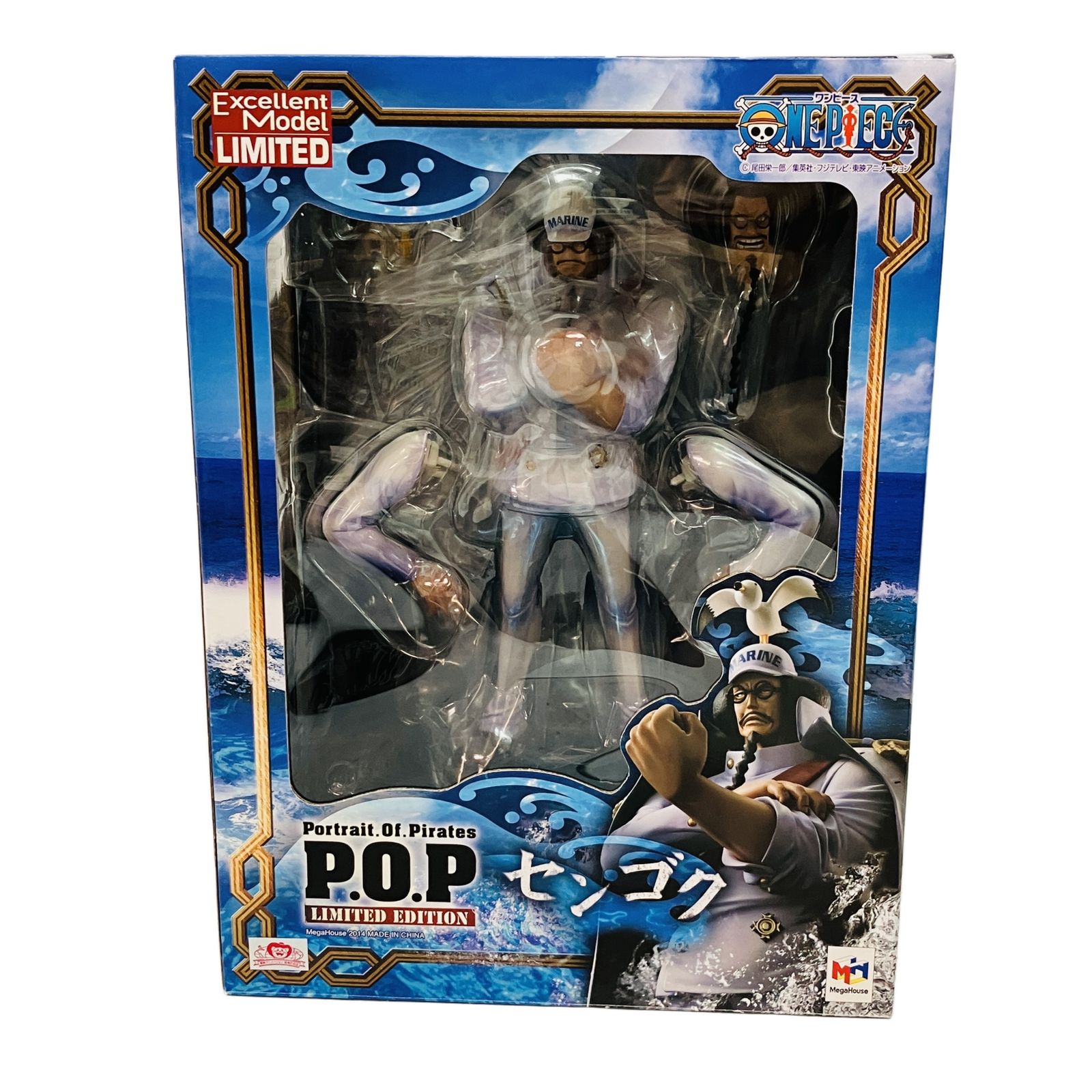 メガハウス P.O.P LIMITED EDITION センゴク フィギュア ワンピース