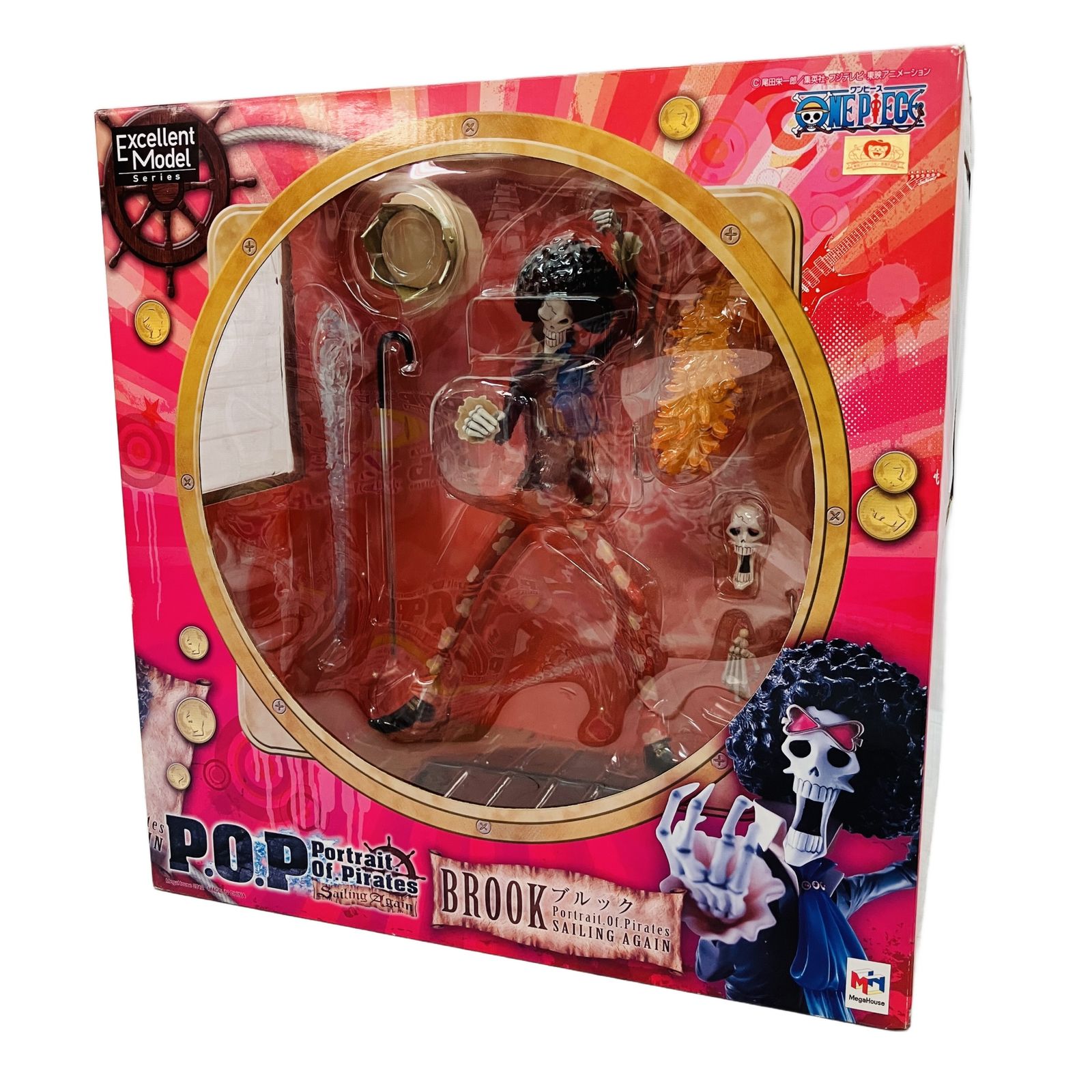 メガハウス P.O.P Sailing Again ブルック フィギュア ワンピース ONE