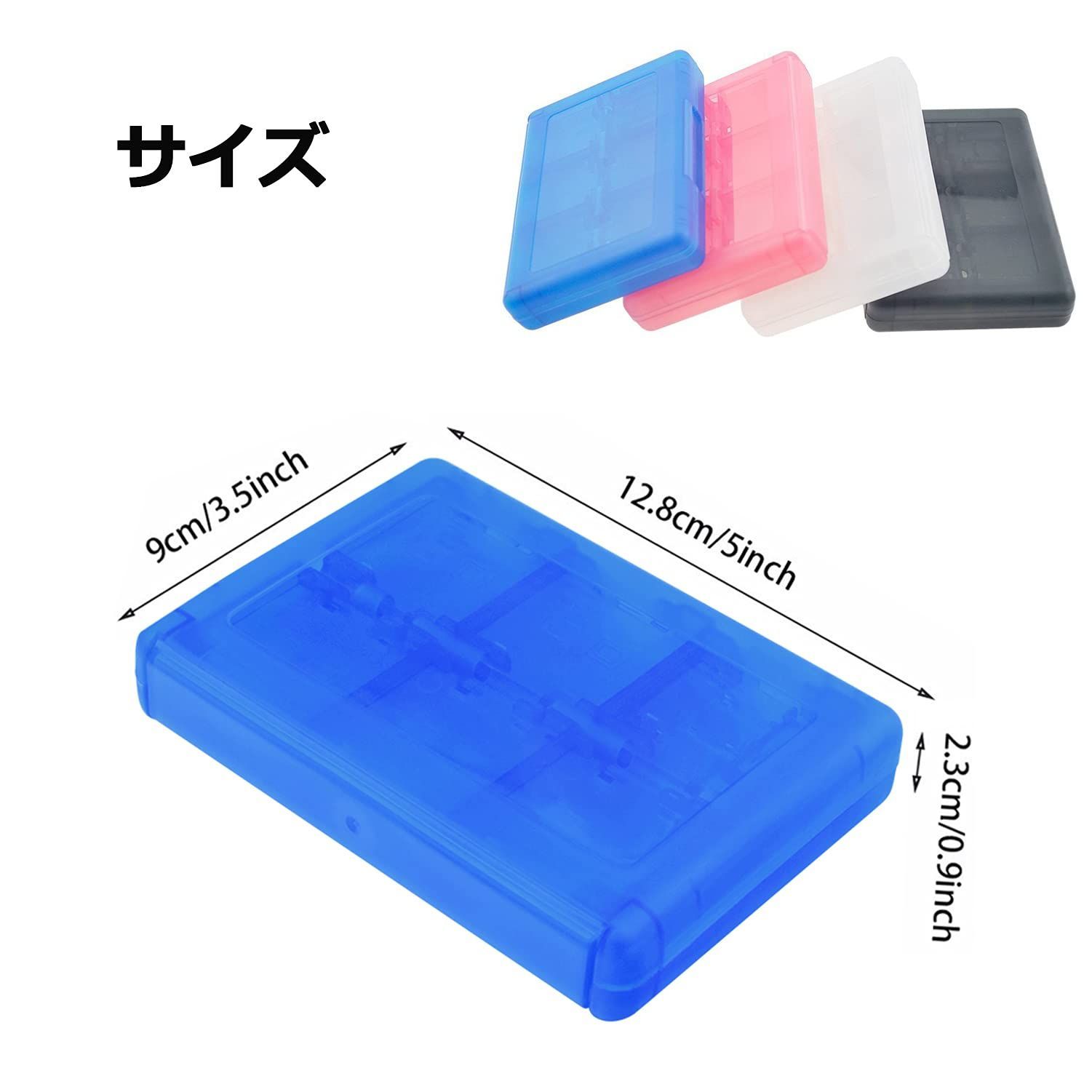 3DSとカセットのセット 3DS カセットケース NIJIAKIN 28-in-1NEW 3DS / NEW 3DSXL/3DS / DSi