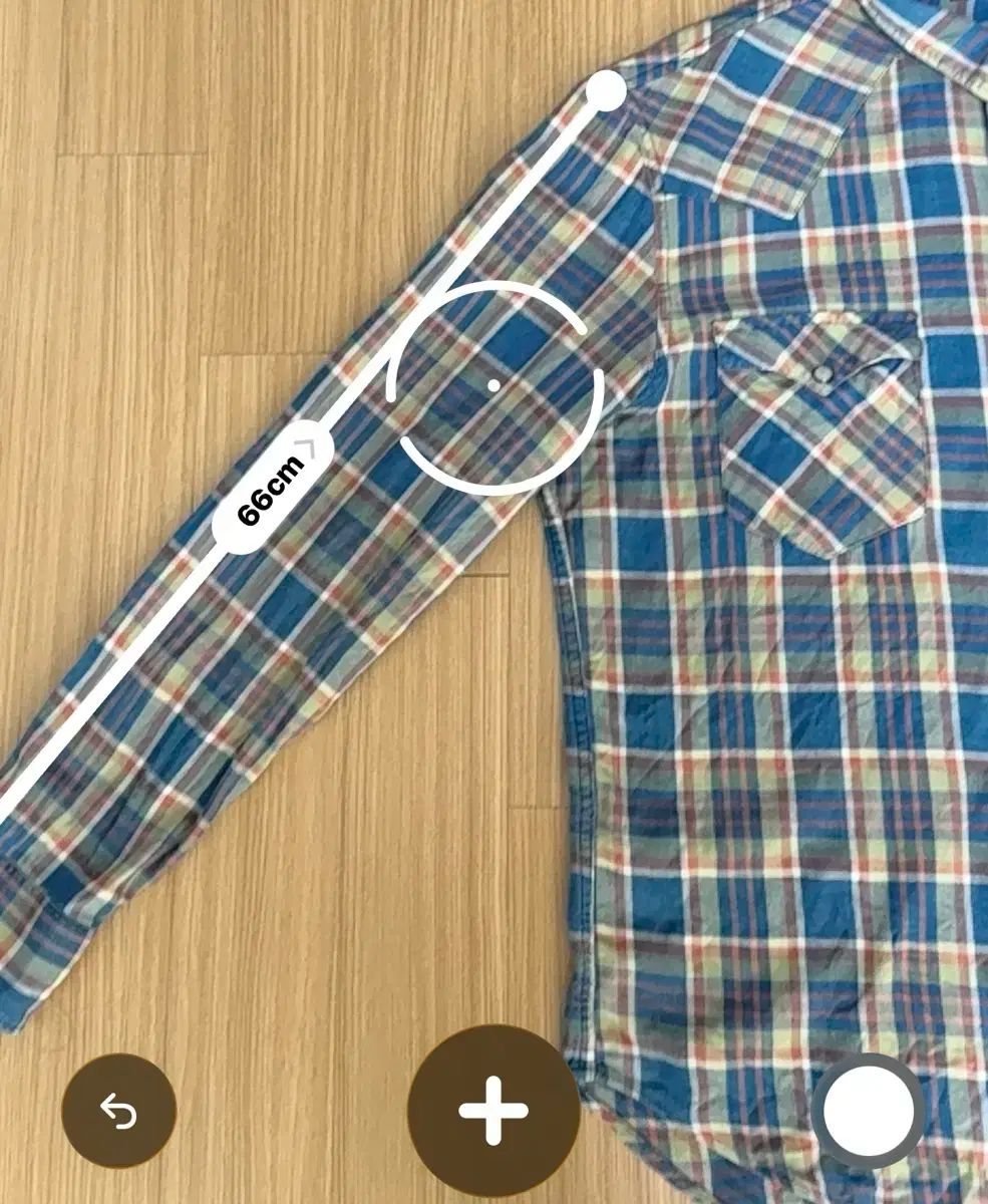 RRL (ダブルアールエル) チェック ウェスタン シャツ コンチョ ボタン