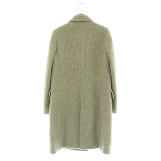 アウラアイラ AULA AILA ウール混 シャギーコート チェスター ロング 0