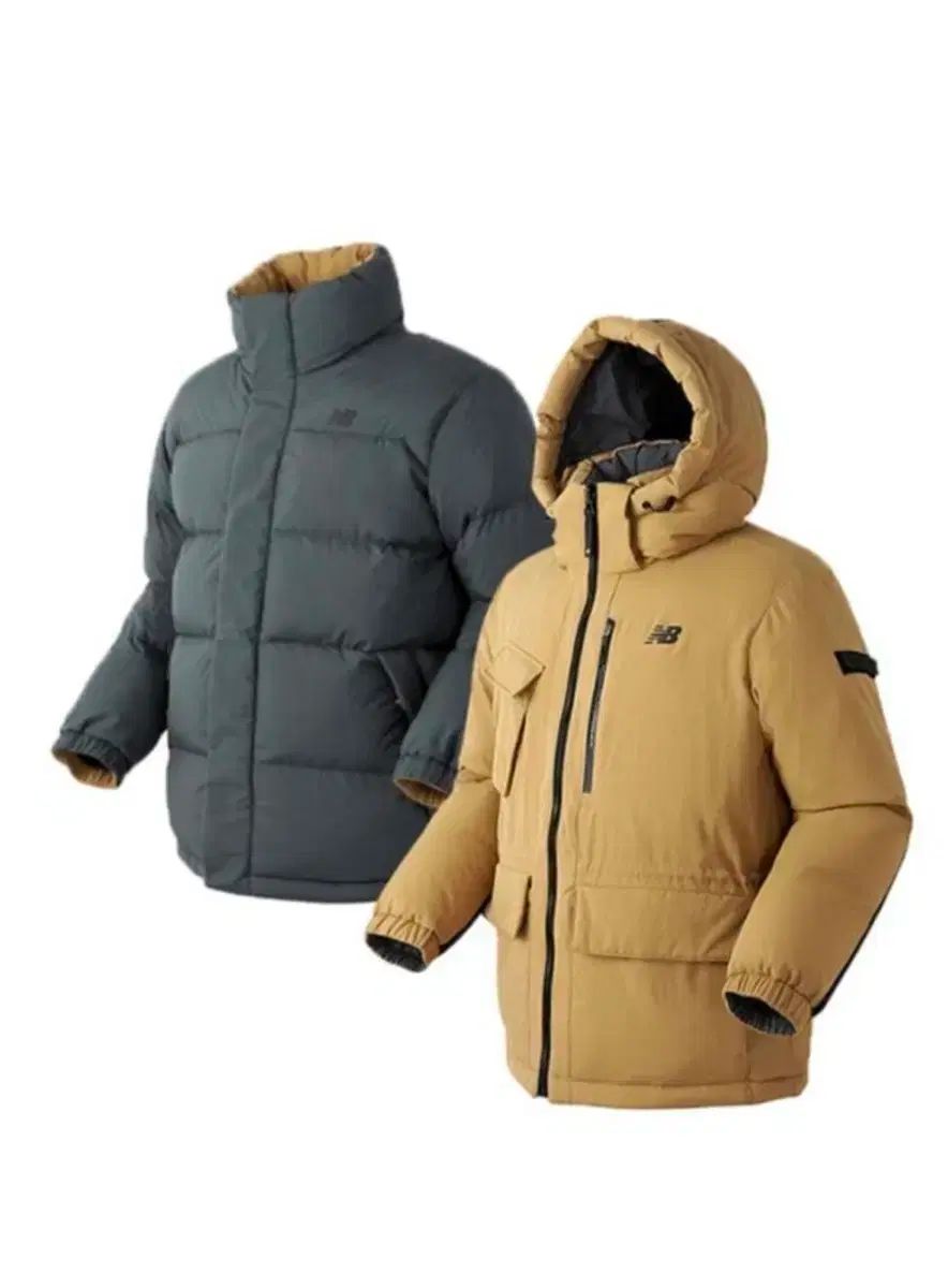 New Balance リバーシブルダウン ベージュ 95