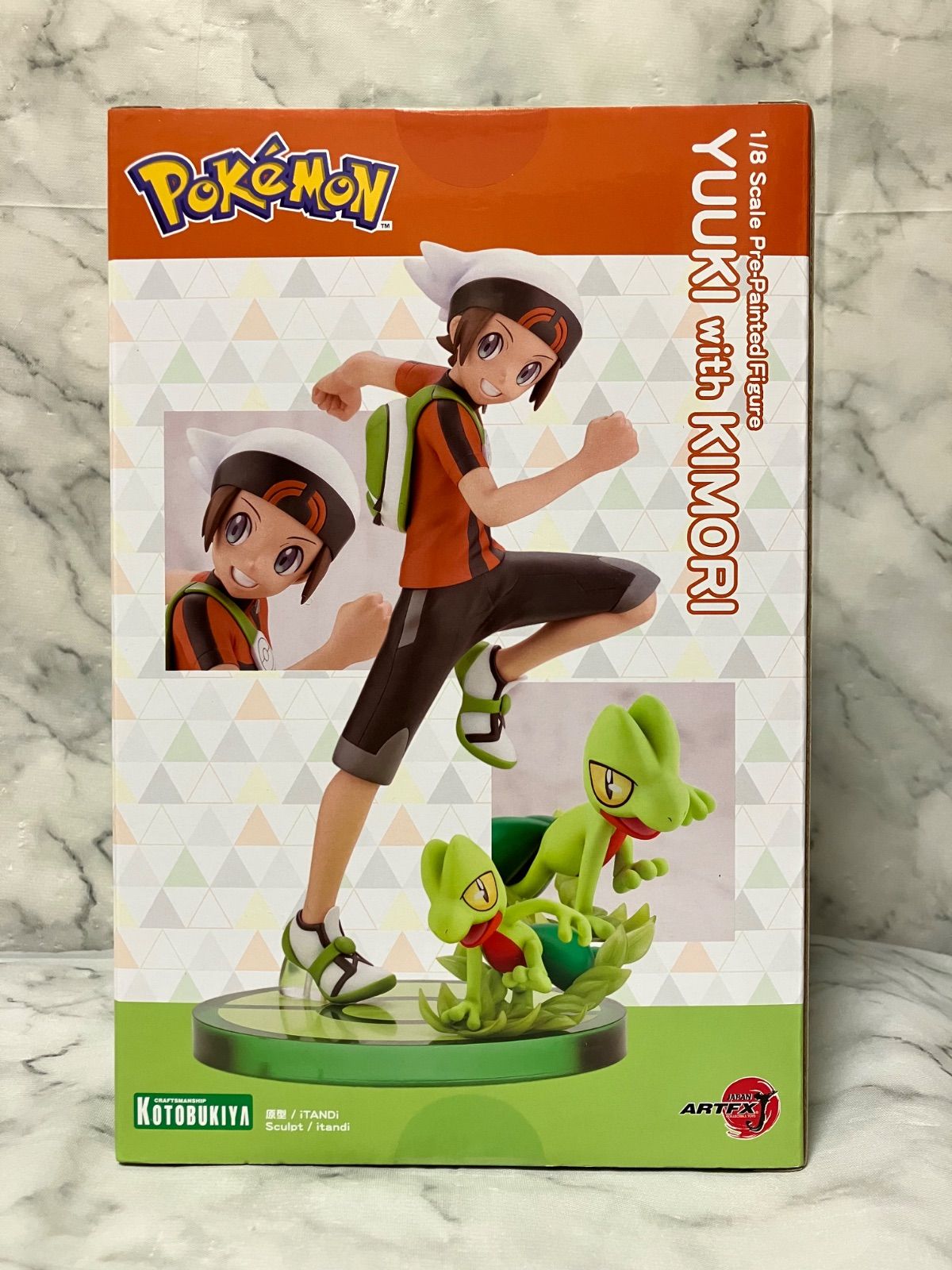 ポケットモンスター ARTFX J ユウキ with キモリ - メルカリ