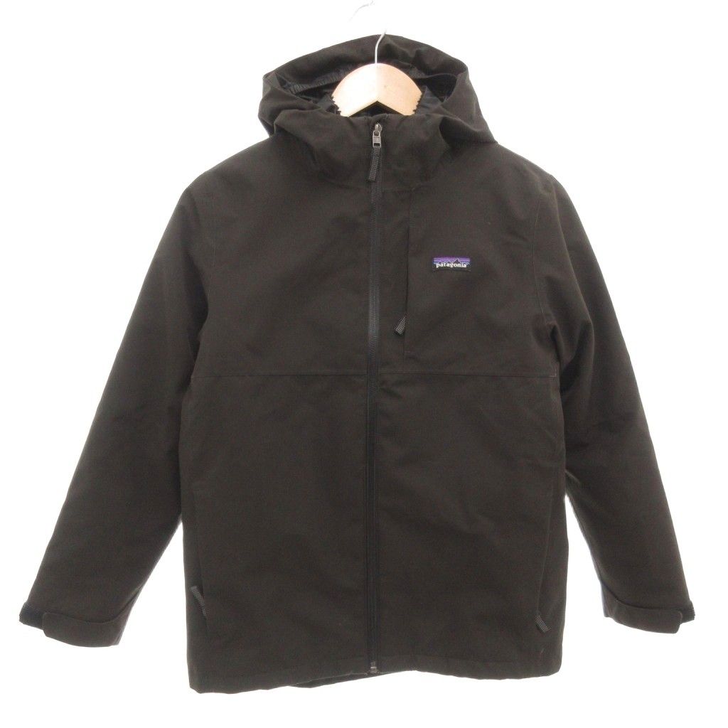 パタゴニア Patagonia 21AW フォーインワン エブリデイ ジャケット リバーシブル L12 レディース約XS 黒 ブラック 68035FA21 AE