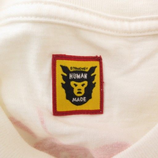 【中古】ヒューマンメイド HUMAN MADE 美品 Tシャツ M 半袖 しろくま 五月女ケイ子 イラスト プリント 白 ホワイト ヒューマンメイド HUMAN MADE 美品 Tシャツ M 半袖 しろくま 五月女