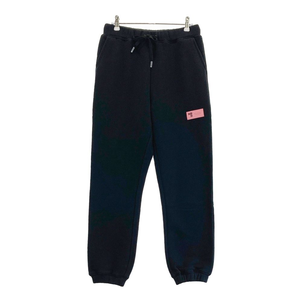 サイズ 1 NBB WEEKEND エヌビービーウィークエンド スウェット ジョガーパンツ ブラック系 ゴルフウェア レディース ストスト