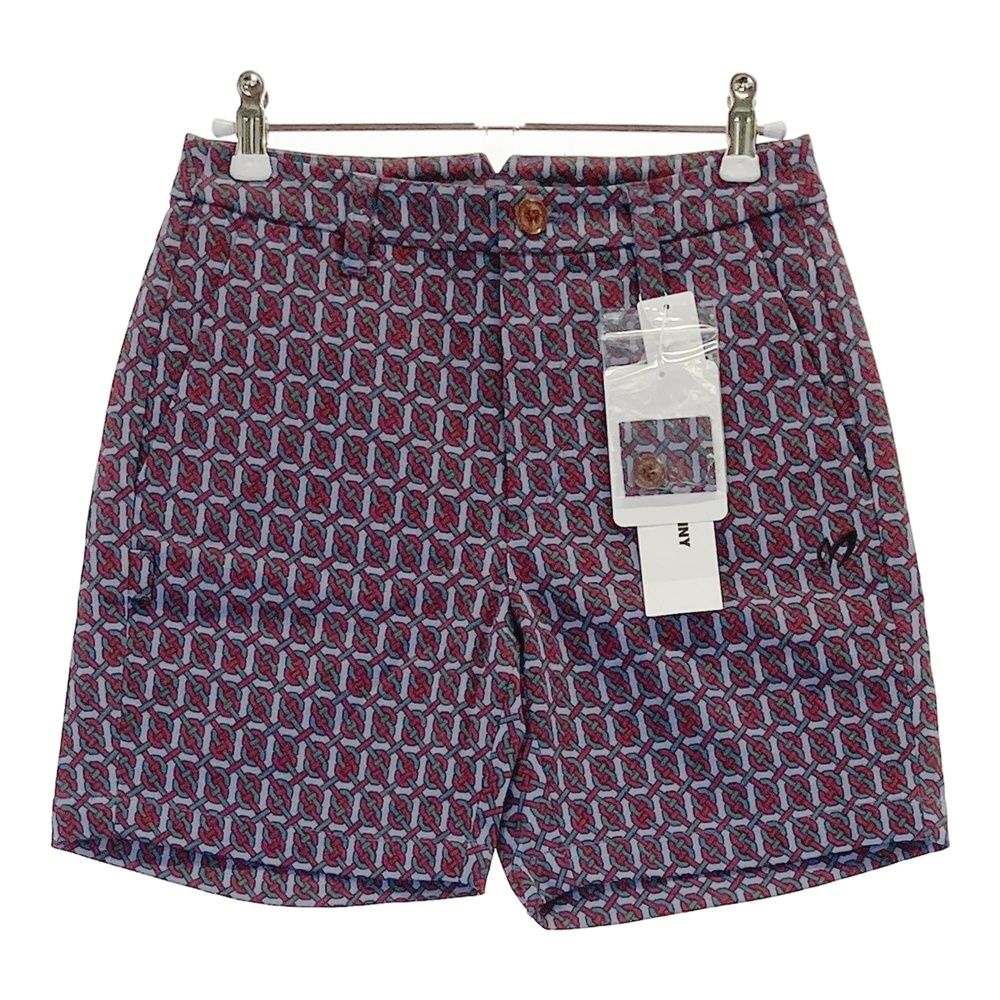 サイズ 00 MASTER BUNNY EDITION マスターバニーエディション ストレッチ ショートパンツ 総柄 グレー系 240101565727 ゴルフウェア レディース ストスト