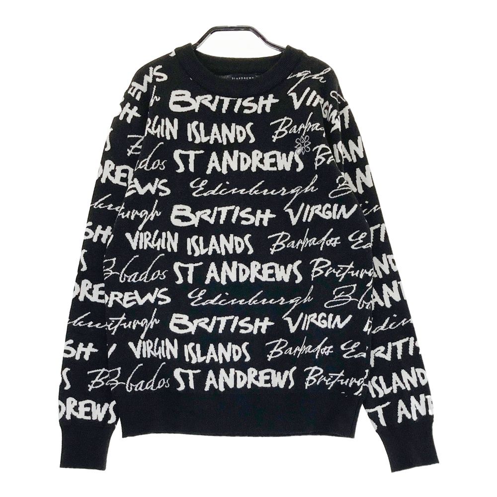 サイズ： ST ANDREWS セントアンドリュース ニットセーター 総柄