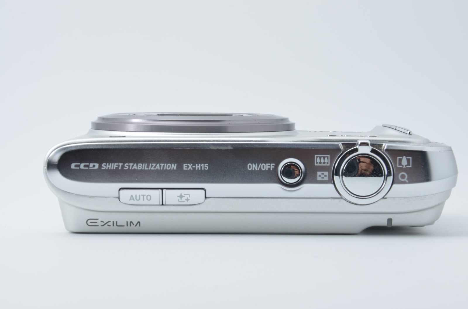 カメラ ☆良品☆ カシオ CASIO EXILIM EX-H15 シルバー コンパクト