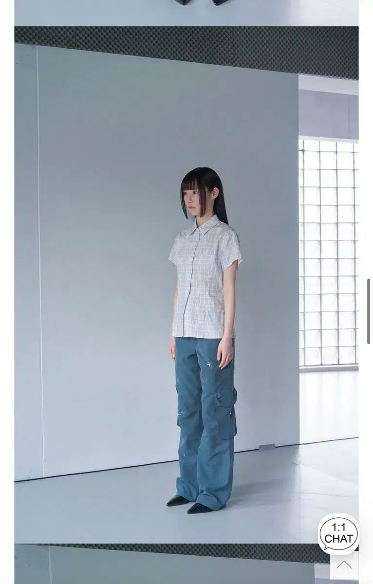  立って CROSS RAIN EMBROIDERY CARGO PANTS ジョガーパンツ スウェットパンツ パンツ