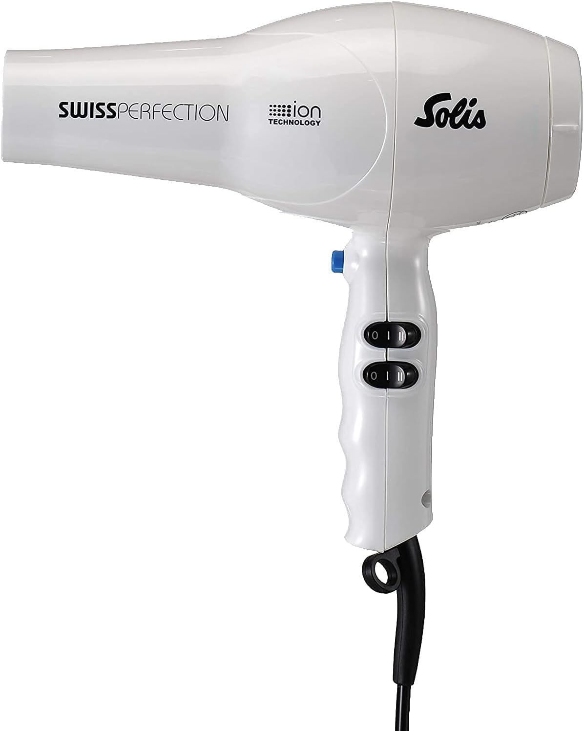 美品✴︎ソリス　スイスパーフェクションプラス　　ホワイト Solis Swiss Perfectionヘアドライヤー ‎ 白 パッケージ訳あり ソリス