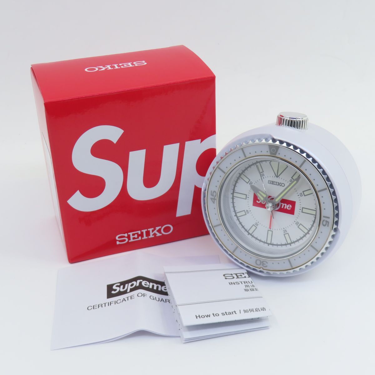 Supreme x Seiko シュプリーム セイコー Mai Alarm Clock マイ