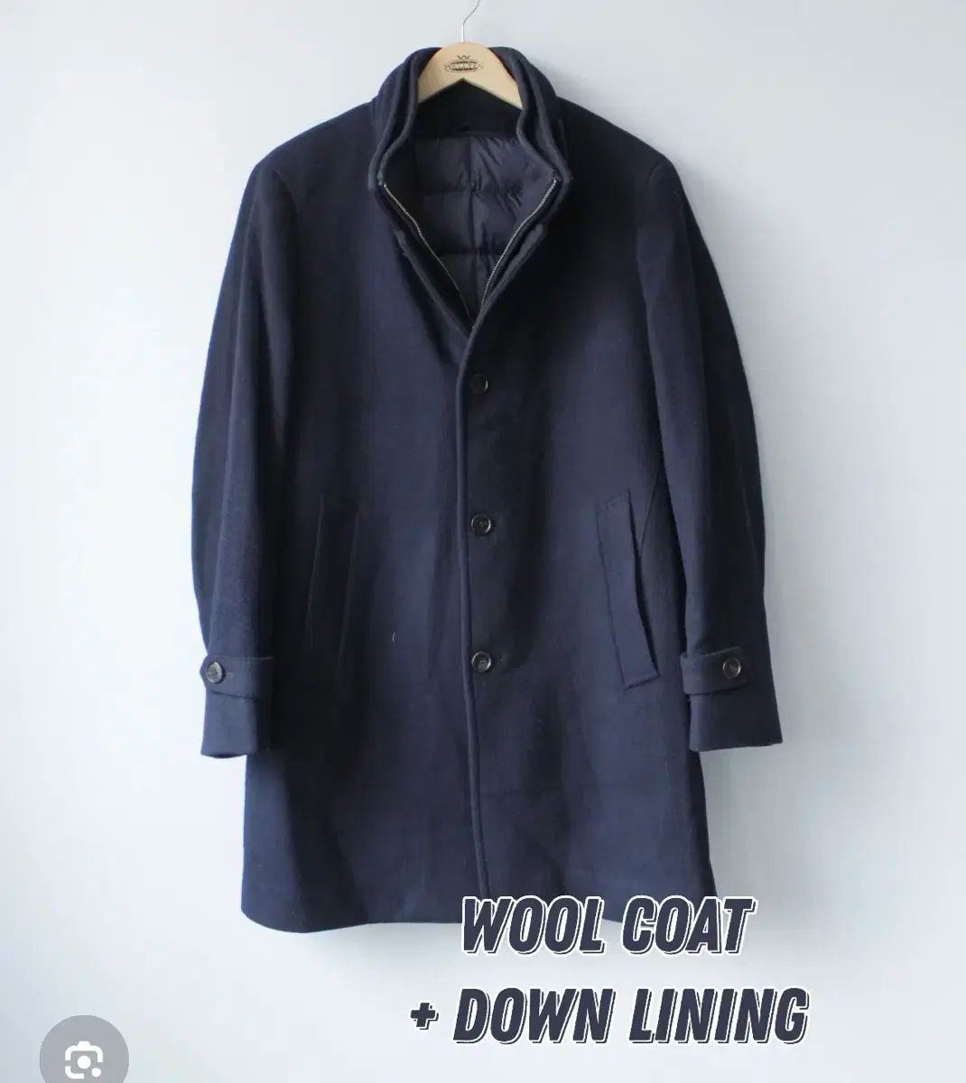 95 スーツサプライ グースライナー ウールコート